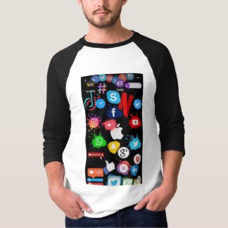 Social media t shirt