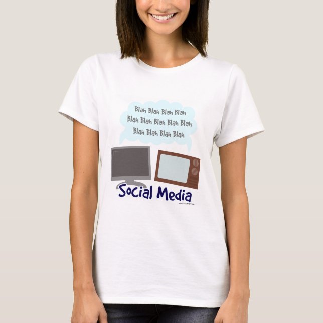 Social Media Tee Shirt (Framsida)