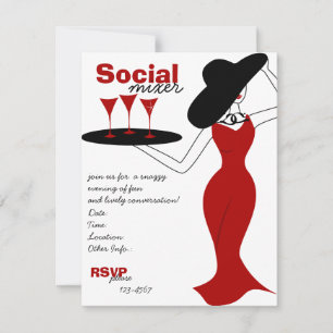 Social Mixer Inbjudningar