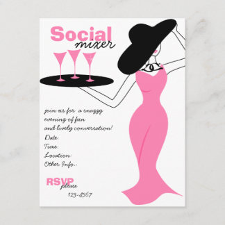Social Mixer Inbjudningar