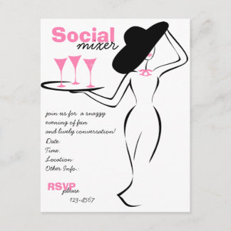 Social Mixer Inbjudningar