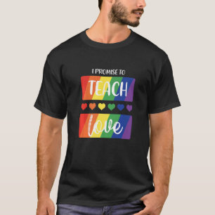 Social Movement Ge Kärlek Kvinnor i Lgbt Queer Pri T Shirt