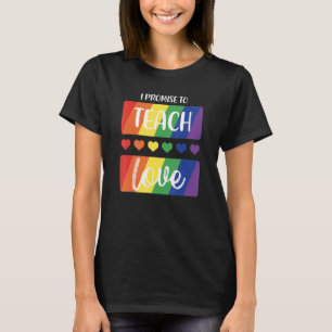 Social Movement Ge Kärlek Kvinnor i Lgbt Queer Pri T Shirt