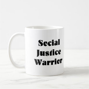 Social mugg för rättvisakrigarekaffe
