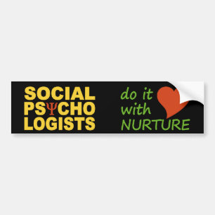 Social Psychologists bildekal
