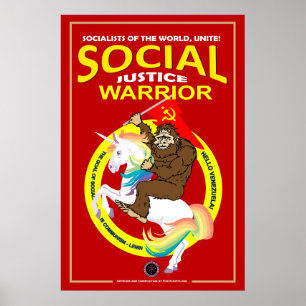 Social rättvisa Warrior-2 Poster