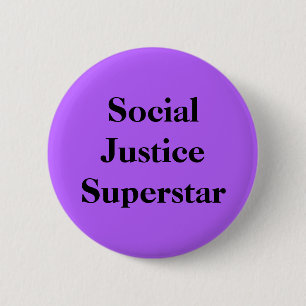 Social rättvisavärldsstjärna knapp