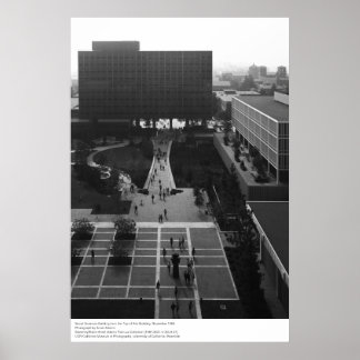 Social Sciences Byggnad, UCLA, 1966 Poster
