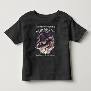 "Social Security-Bedrägeri Ins Outs & Tips" Trump T Shirt