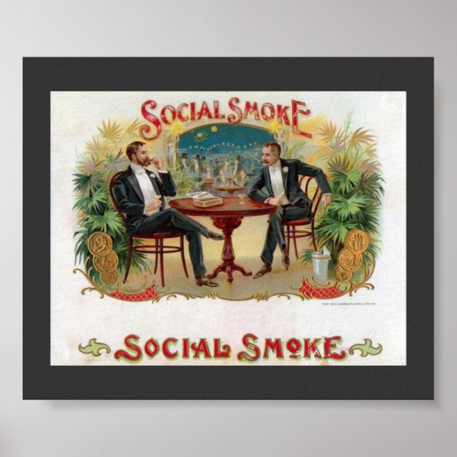 Social Smoke Poster (Framsidan)