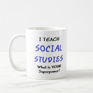 social studieledning kaffemugg