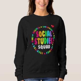 Social Studies Squad First Day Of School & Appreci T Shirt