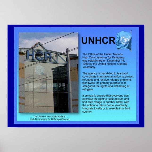 Social Studies, UNHCR, Genève Poster (Framsidan)