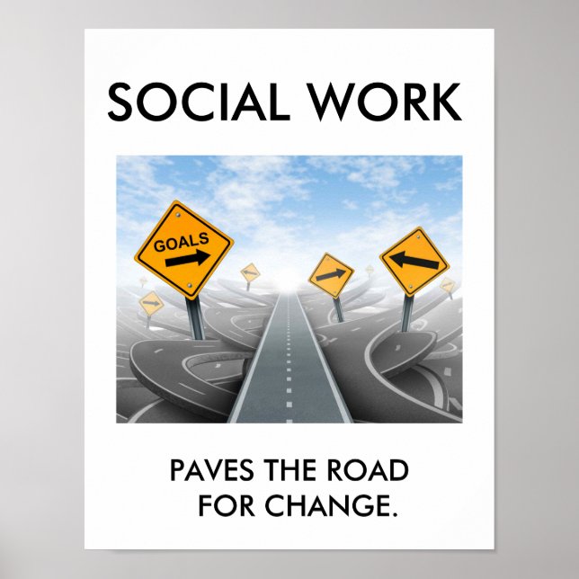 SOCIAL WORK POSTER (Framsidan)