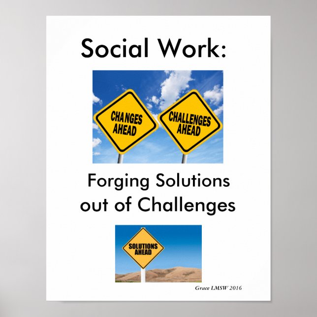 Social Work Poster (Framsidan)
