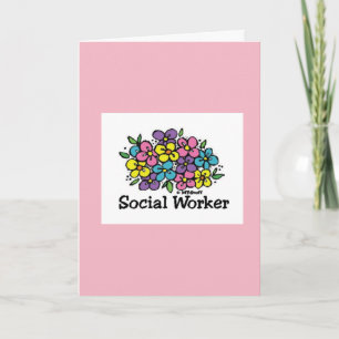 Social Worker Blooms Tack Kort
