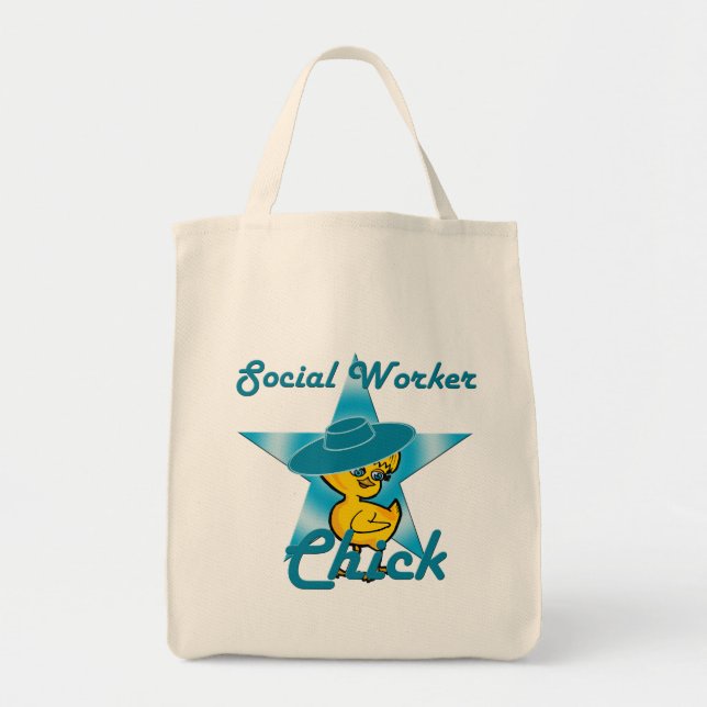 Social Worker-Chick #7 Tygkasse (Framsidan)