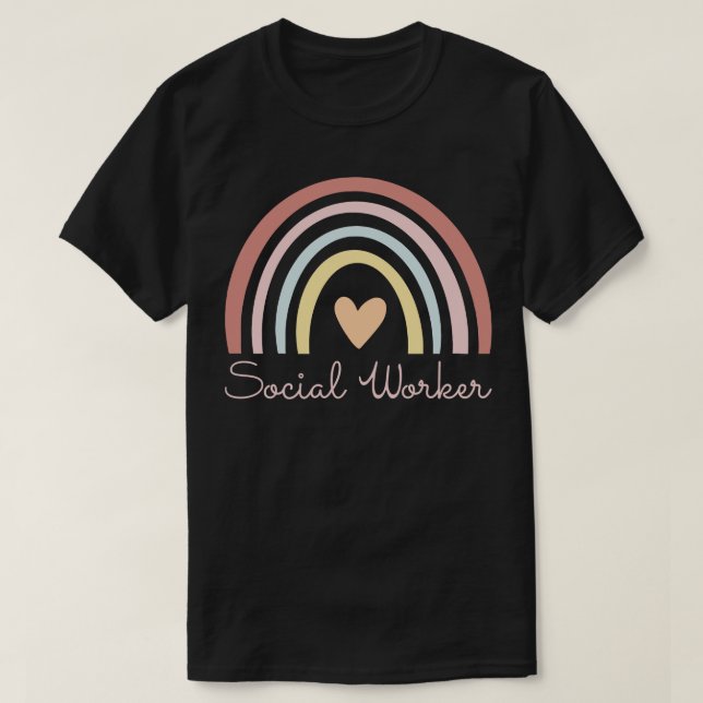 Social Worker II T Shirt (Design framsida)