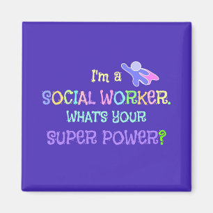 Social Worker, Klistra in Funky Magnet