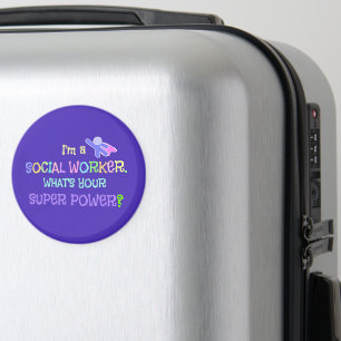 Social Worker, Klistra in Funky Magnet