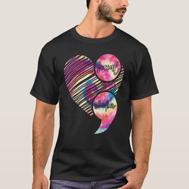Social Worker Lifestyle EmpowerDevelopment Co T Shirt (Framsida)