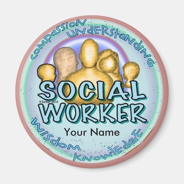 Social Worker Magnet (Framsidan)