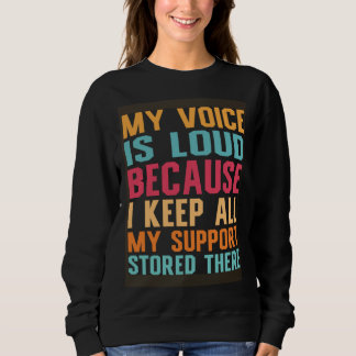 Social Worker My voice is loud social work T Shirt
