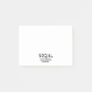 Social Worker Post IT-anteckningar Post-it Block