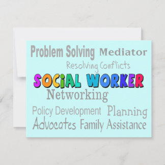 Social Worker Professionell Duties Design