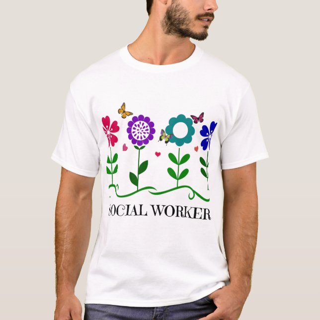 Social Worker T Shirt (Framsida)
