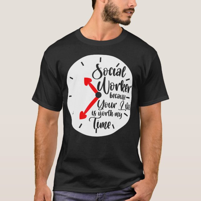 Social Worker T Shirt (Framsida)