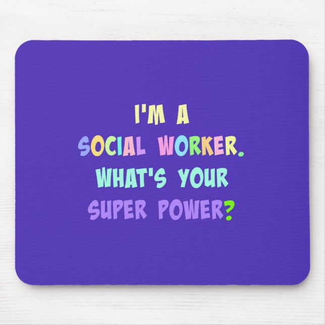 Social Worker Toppen Power Musmatta (Framsidan)