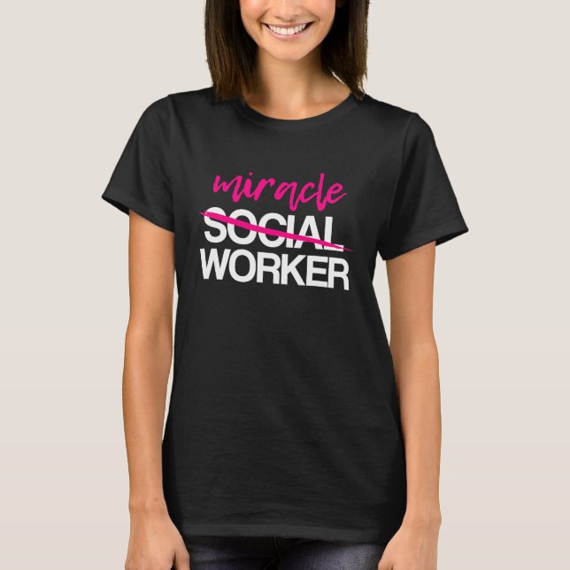 Social Worker Work LCSW MSW Masters Graduation 202 T Shirt (Framsida)