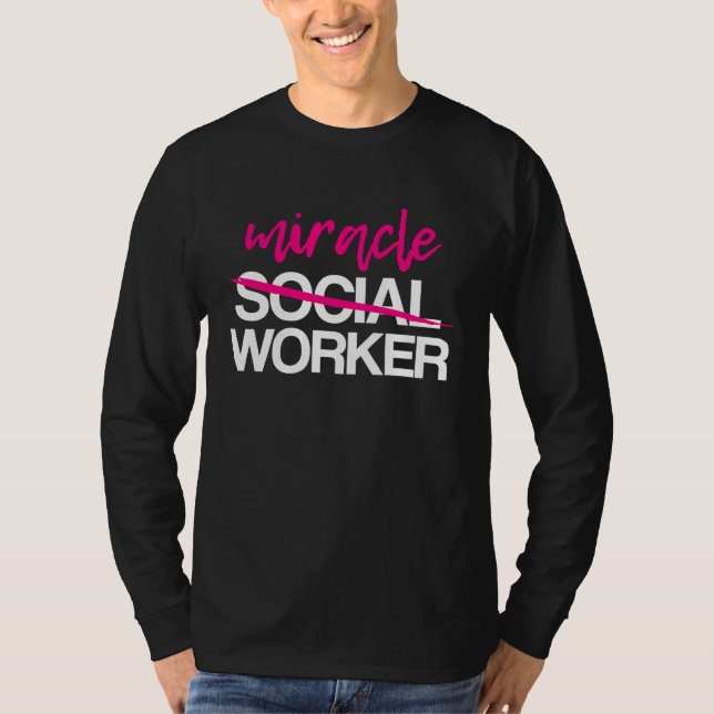 Social Worker Work LCSW MSW Masters Graduation 202 T Shirt (Framsida)