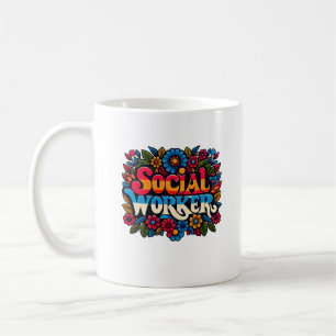 Social Worker Work MSW Gift Masters Kaffemugg