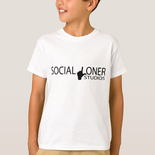 Sociala Lonerstudior Tee Shirt (Framsida)