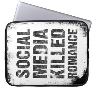 Sociala medier dödade romantiken laptop fodral
