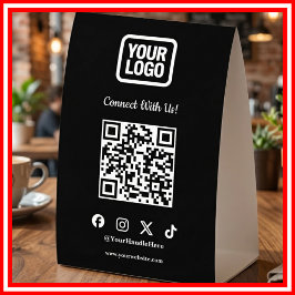 Sociala Medier | Instagram TikTok X QR