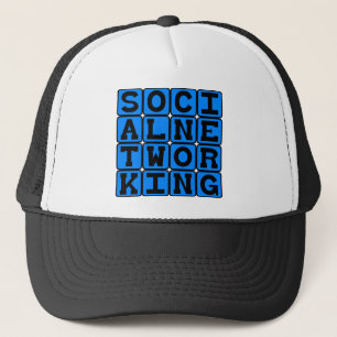 Sociala Nätverk Truckerkeps