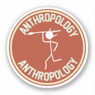 Socialantropologi , antropologistudent klistermärken