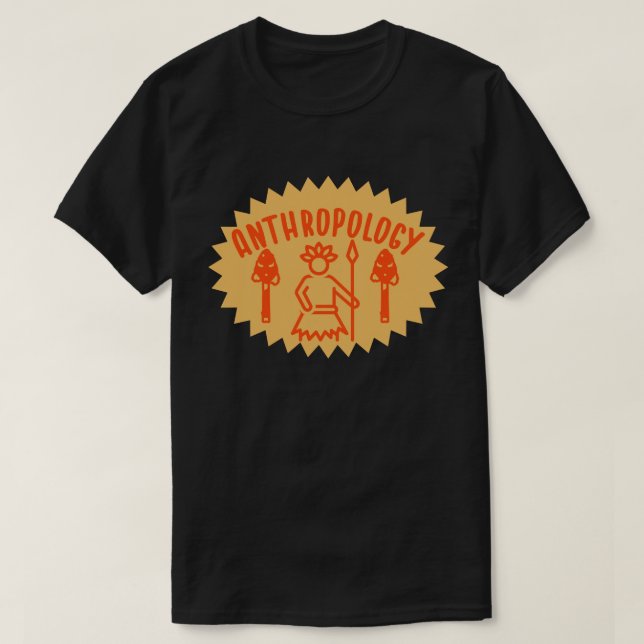 Socialantropologi , antropologistudent   t shirt (Design framsida)