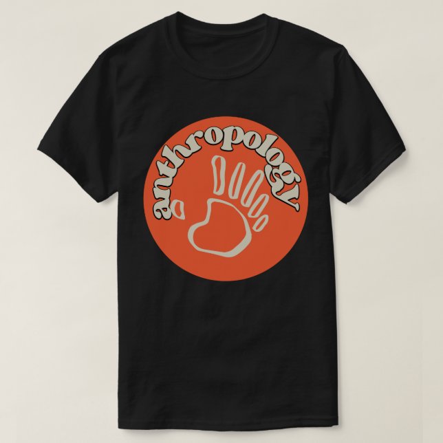 Socialantropologi , antropologistudent   t shirt (Design framsida)