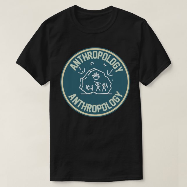 Socialantropologi , antropologistudent   T-Shirt (Design framsida)