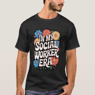 Socialarbetare Era Retro Fon T Shirt