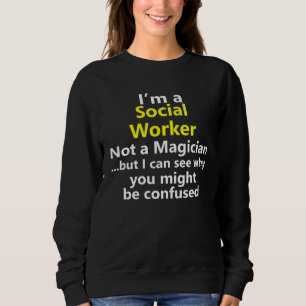 Socialarbetare Jobbtitel Karriär Arbete Yrke T Shirt