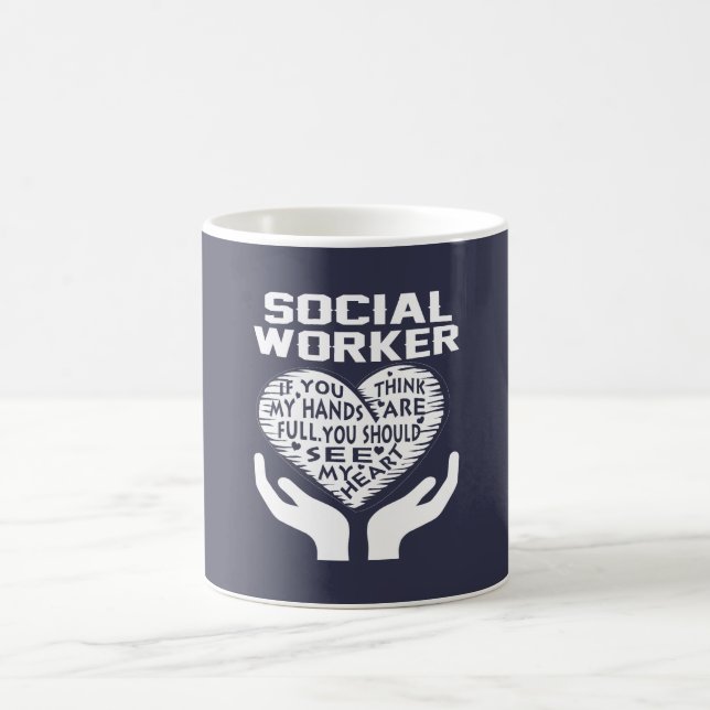 Socialarbetare Kaffemugg (Center)