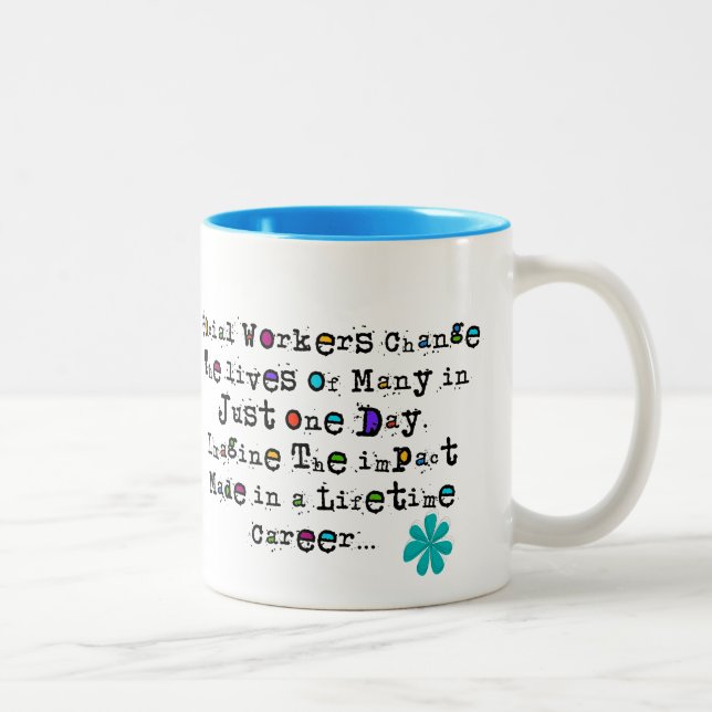 Socialarbetarecitationsteckenkaffe koppar (Höger)