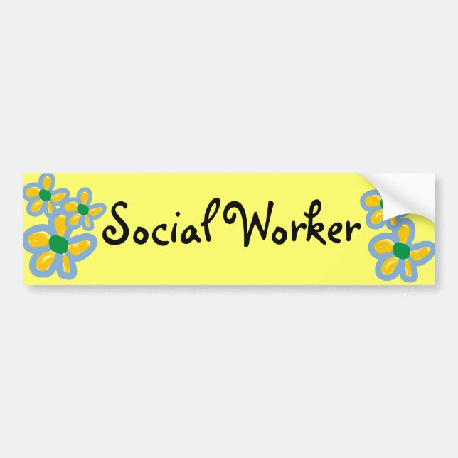 Socialarbetaregåvor Bildekal (Framsidan)