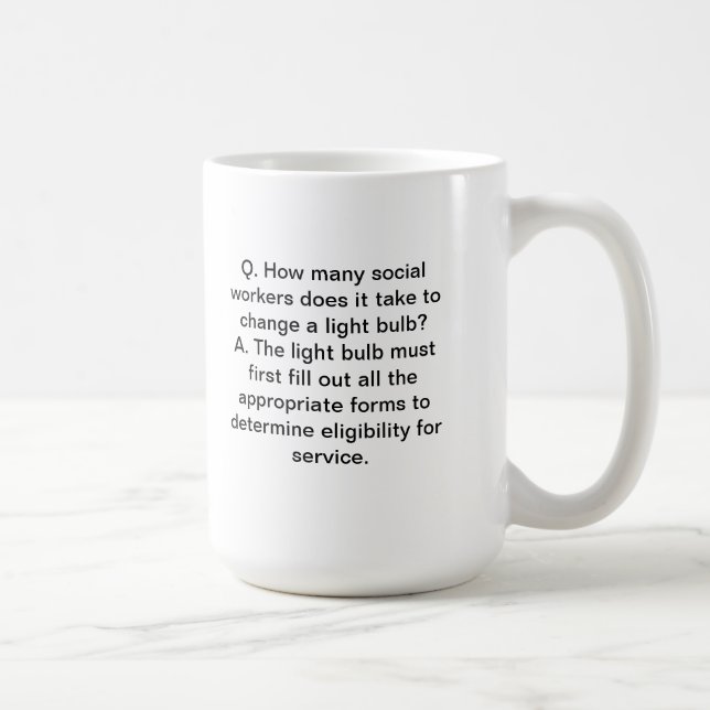 Socialarbetaremugg II Kaffemugg (Höger)