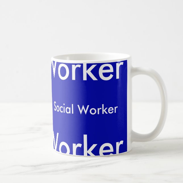 Socialarbetaremugg Kaffemugg (Höger)